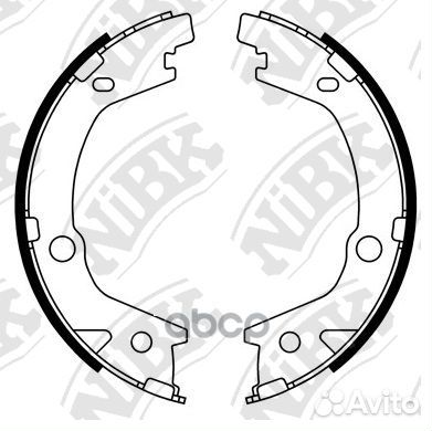 Колодки ст.тормоза hyundai santa FE 01-06/tucson