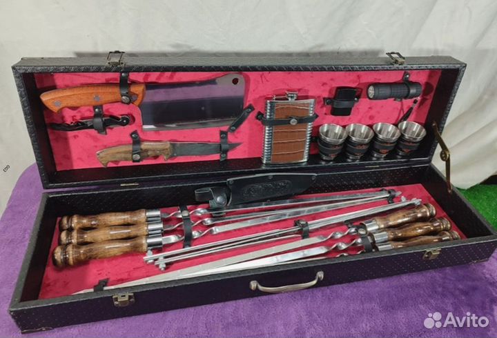 Шашлычный подарочный набор