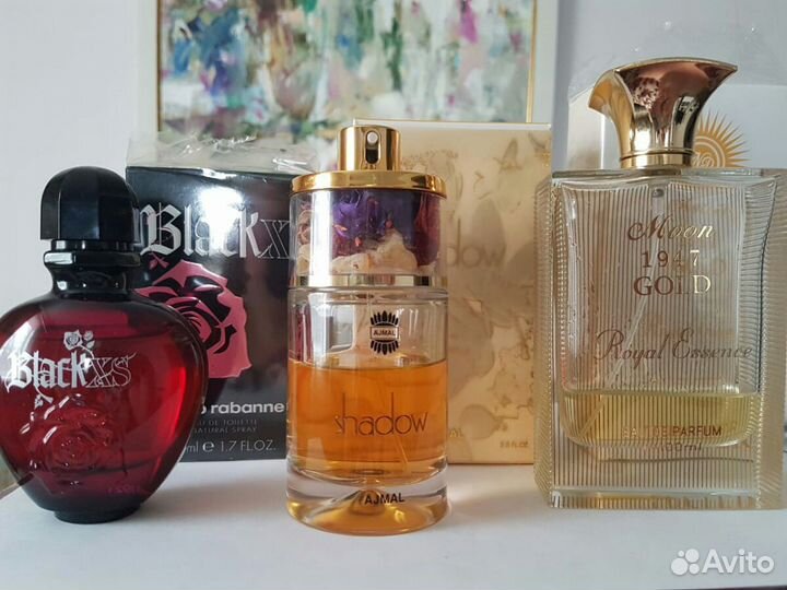 Парфюмерия, остатки во флаконах