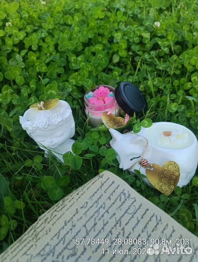 Декор и свечи с ароматом