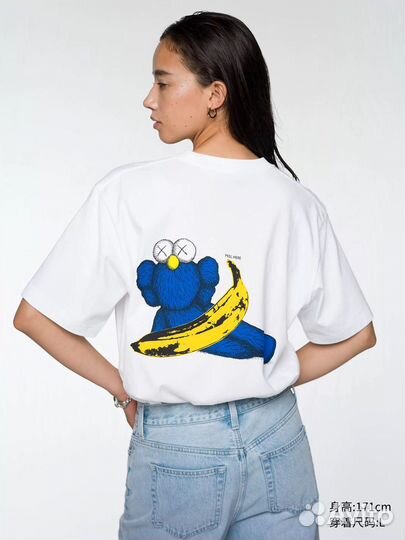 Футболка Uniqlo x Kaws x Warhol