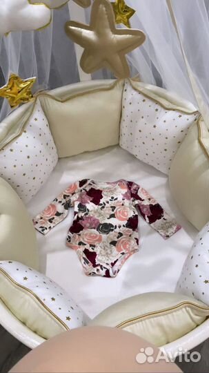 Балдахин в кроватку комплект