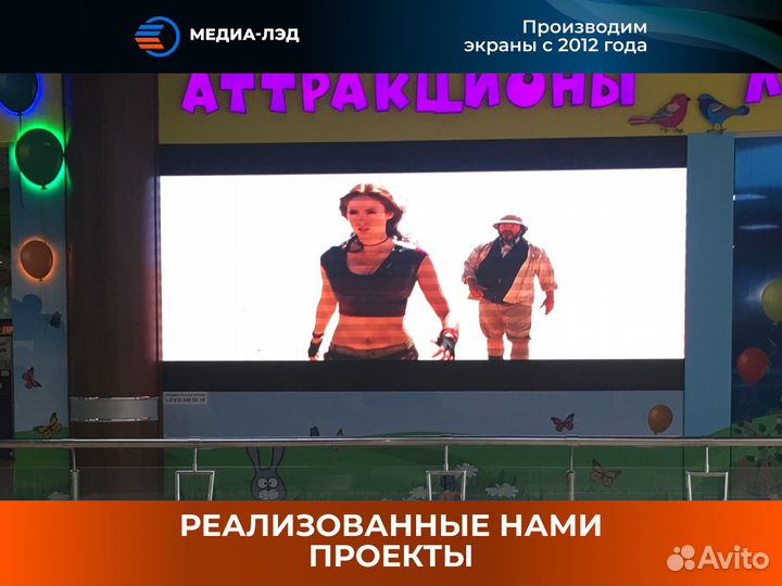 LED экран Для магазинов P4 PRO