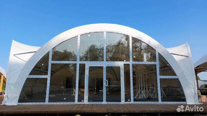 Арочный шатер гексагональ