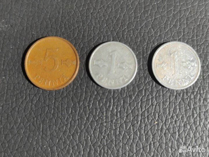 Монеты Норвегии Швеции Финляндии Исландии