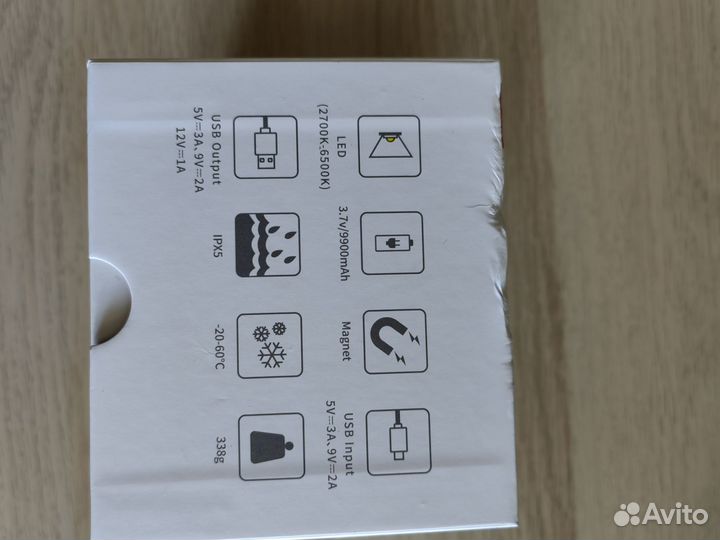 Кемпинговый аккумуляторный фонарь Sunrei CC5