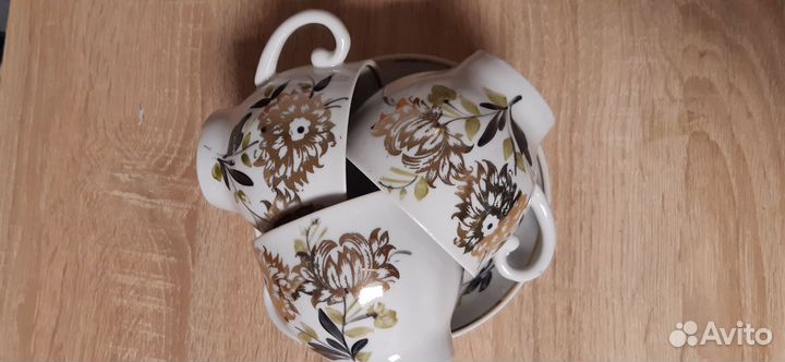 Чайная пара фарфор бфз