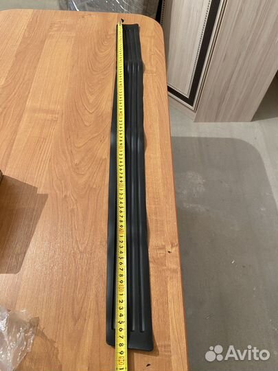 Накладка на задний бампер volkswagen polo