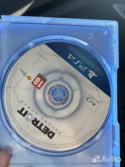 Detroit become human ps4 диск