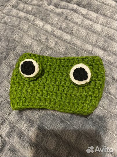 Повязка лягушка для кошки