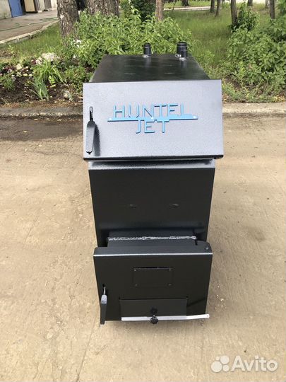 Твердотопливный котёл с увеличенной топкой