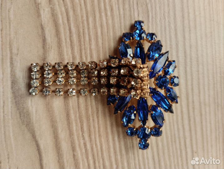 Брошь винтаж СССР- Чехословакия