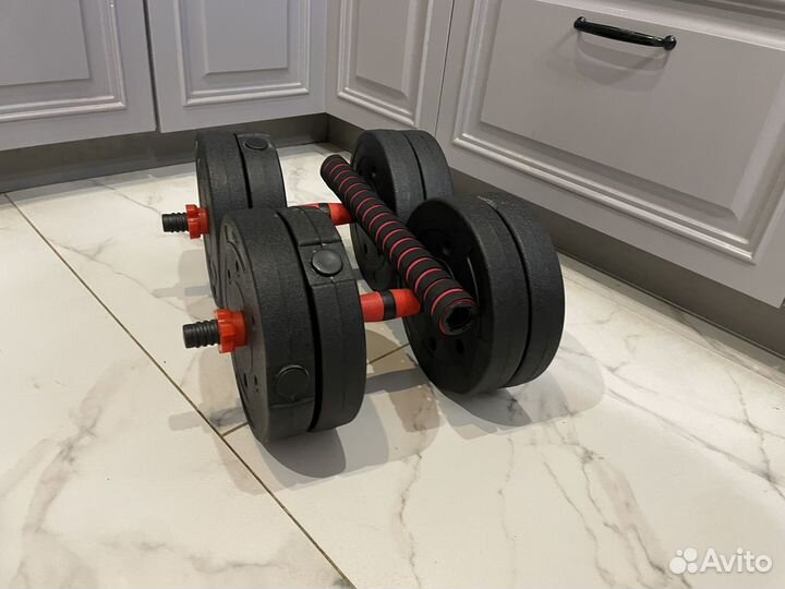 Гантели разборные 24 кг со штангой