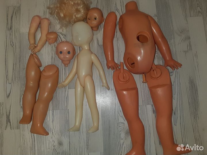 Куклы СССР на запчасти одним лотом