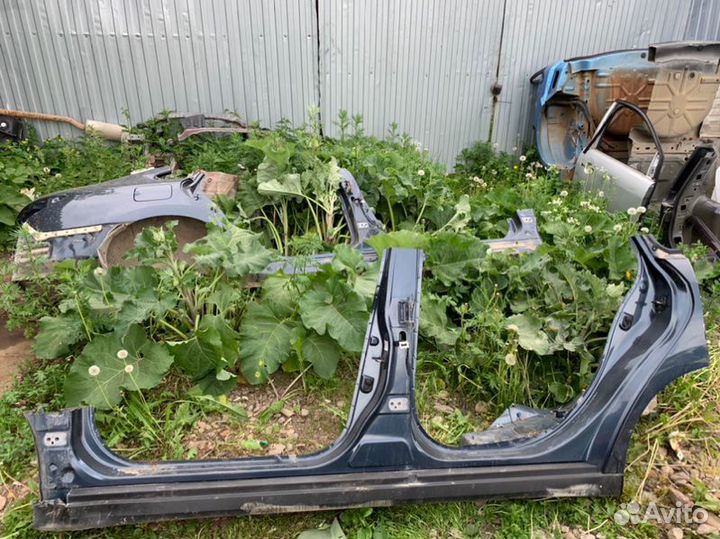 Порог левый Nissan Almera G15 1.6 (K4M) 2014