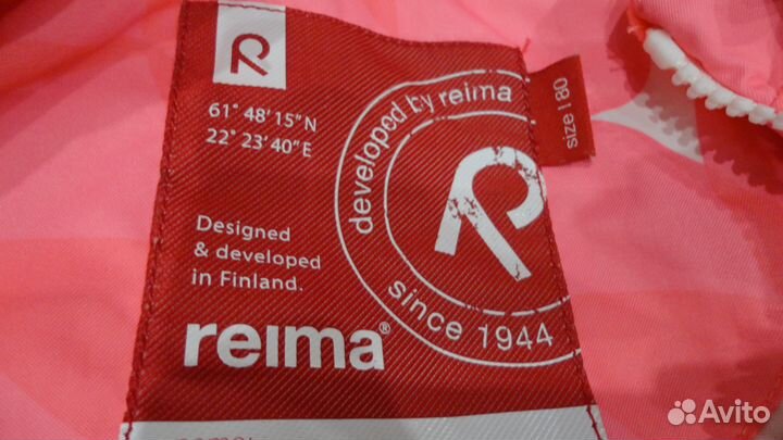 Комбинезон,куртка/полукомбинезон Reima 80