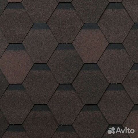 Гибкая черепица технониколь Оптима Коричневая