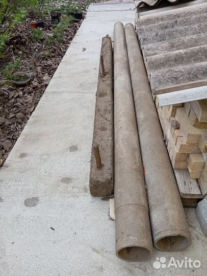 Трубы бу асбестовые 150