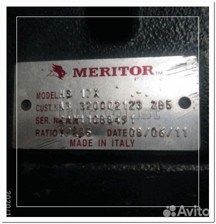 На продаже Редуктор заднего моста RSS1344C MS17X (37/13 2.85) Meritor