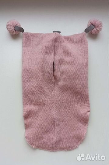 Зимняя шапка-шлем для девочки Kivat