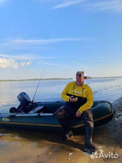 Лотка с мотором