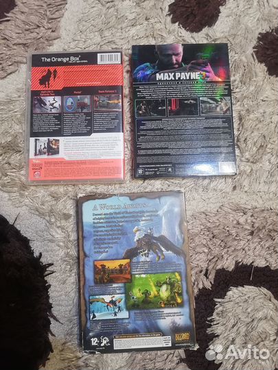 Диски с играми