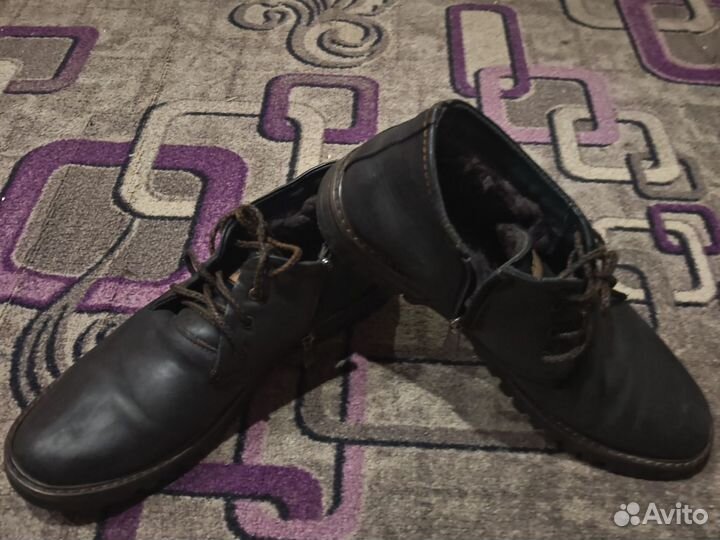 Полуботинки мужские зимние 42 р