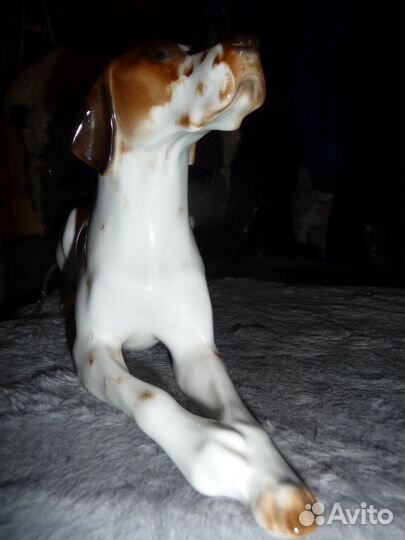 Статуэтка рыжий пойнтер лфз СССР