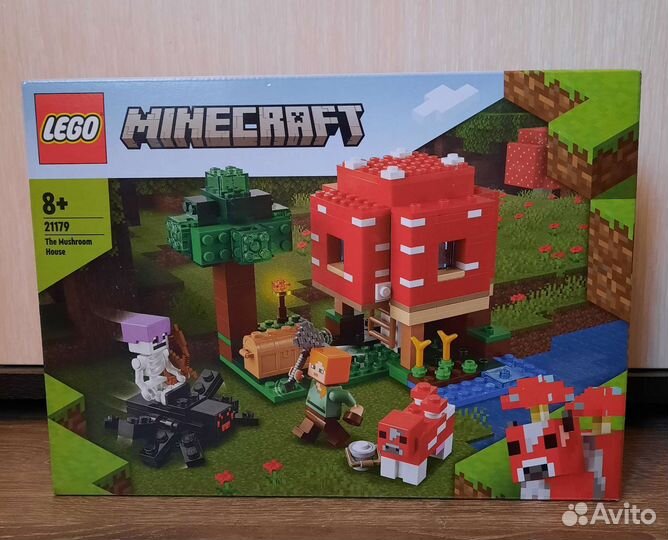 Конструктор lego minecraft