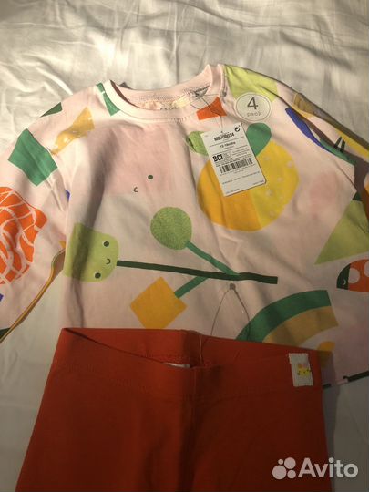 Комплект лонг со штанами новые Некст