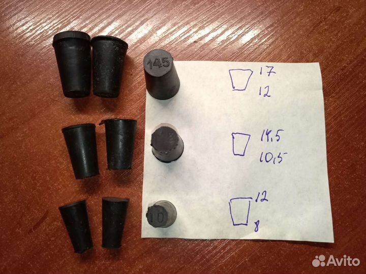 Пробка резиновая