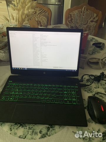 Игровой ноутбук HP pavilion gaming 15 купить в Санкт-Петербурге ...