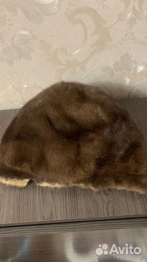 Шапка норковая шкурки норки от шапки мех