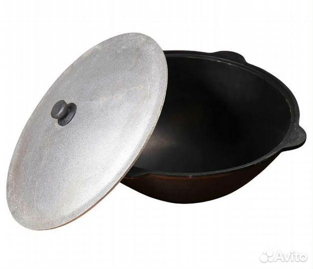 Казан чугунный 16 литров