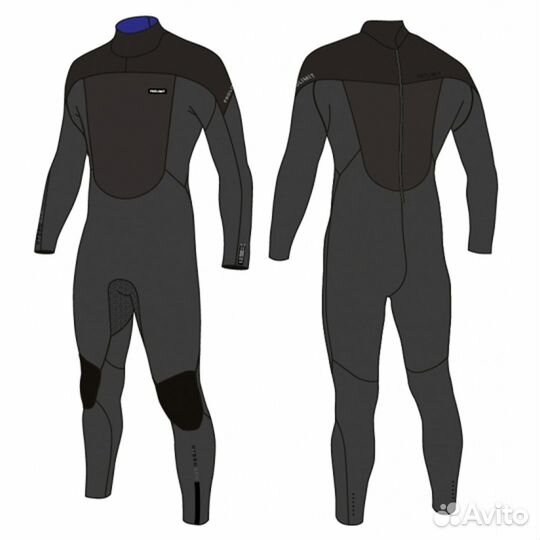 Гидрокостюм PRO-limit Hydrogen (53 LT, Черный)