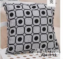 Наволочка декоративная. Лён +хлопок