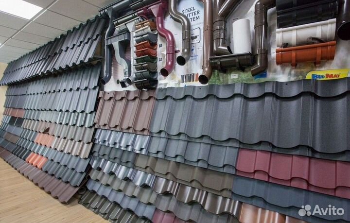 Мягкая металлочерепица