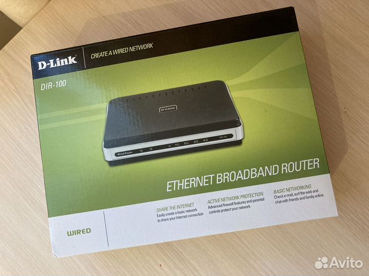 Роутер d-link dir-100