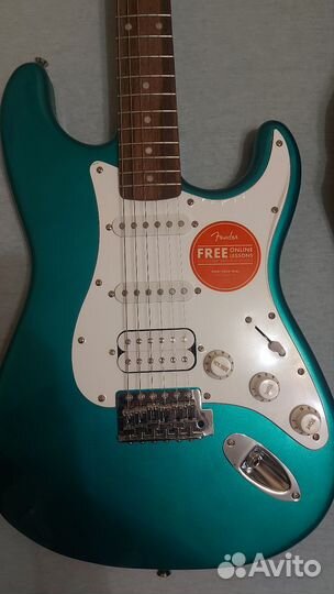 Fender squier affinity stratocaster hss rcg lrl