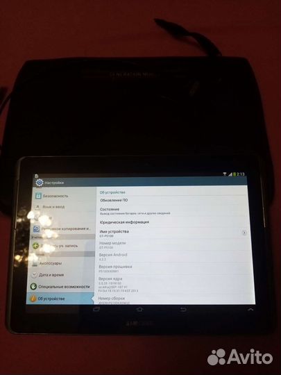 Планшет samsung GT-P5100