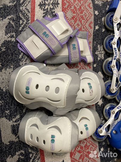 Детские ролики с защитой