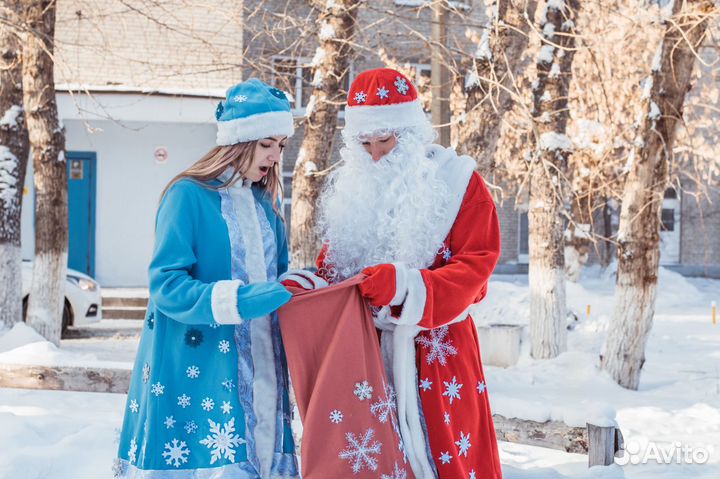 Аренда костюмов Деда мороза, Снегурочки
