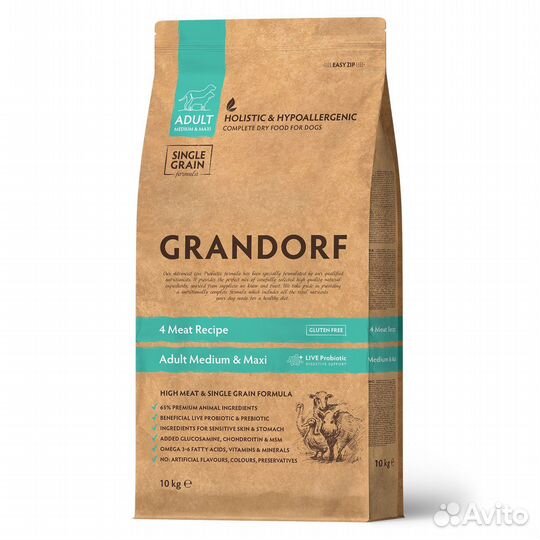 Корм для собак и кошек Grandorf, Blitz