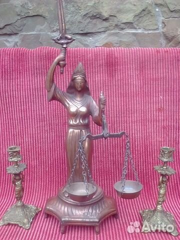 Статуэтка бронза латунь