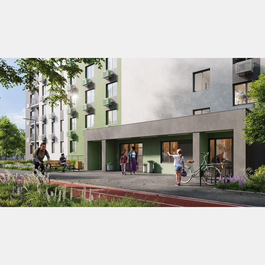 Квартира-студия, 22,8 м², 4/16 эт.