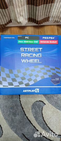 Игровой руль от artplay street racing wheel MTc900