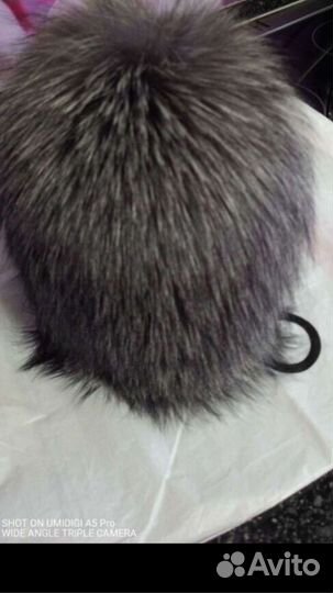 Шапка из чернобурки