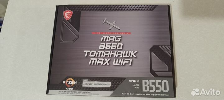 MSI B550 Tomahawk Max WiFi, новая, гарантия