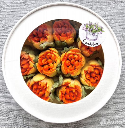 Обучение зефирной флористике, тюльпаны из зефира