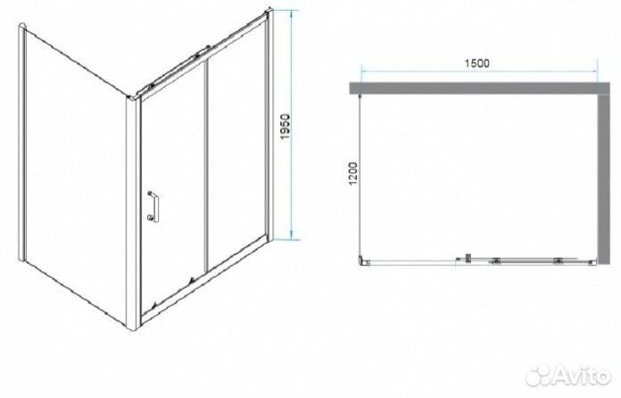 Душевой уголок RGW Passage PA-74B 150x120